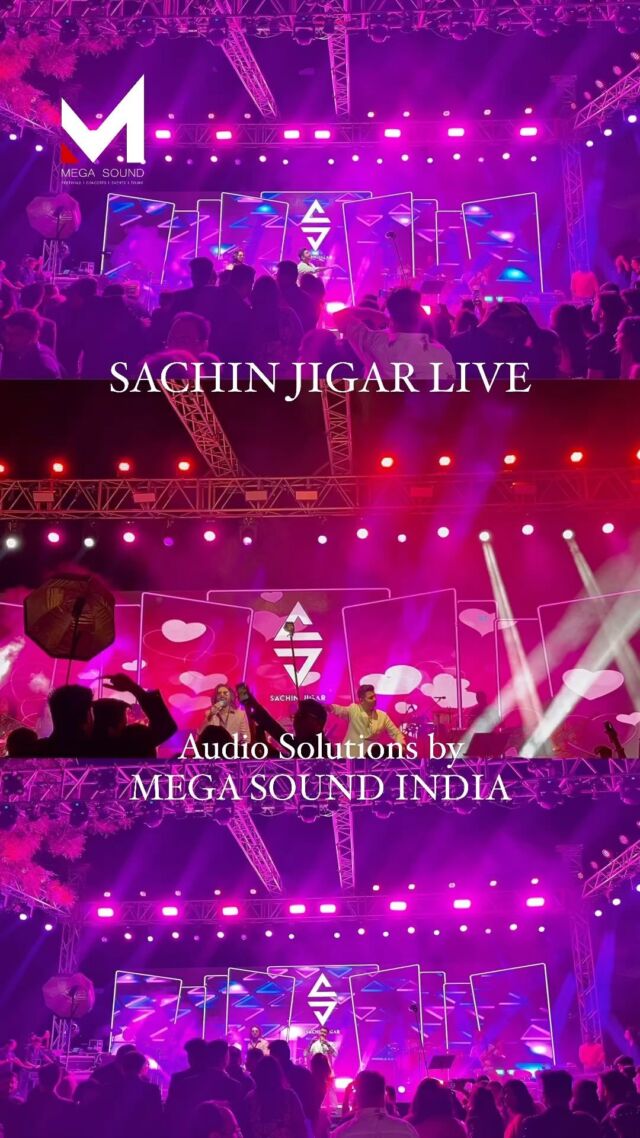 #RecentShow Grooving to the beats of musical geniuses Sachin-Jigar (@sachinjigar) at our recent show! Mega Sound India ensured every note hit just right with our top-notch Audio Solutions. Let’s keep the rhythm alive!
.
#SachinJigar #MusicalDuos #MegaSoundIndia #AudioPerfection #lacoustics #digico